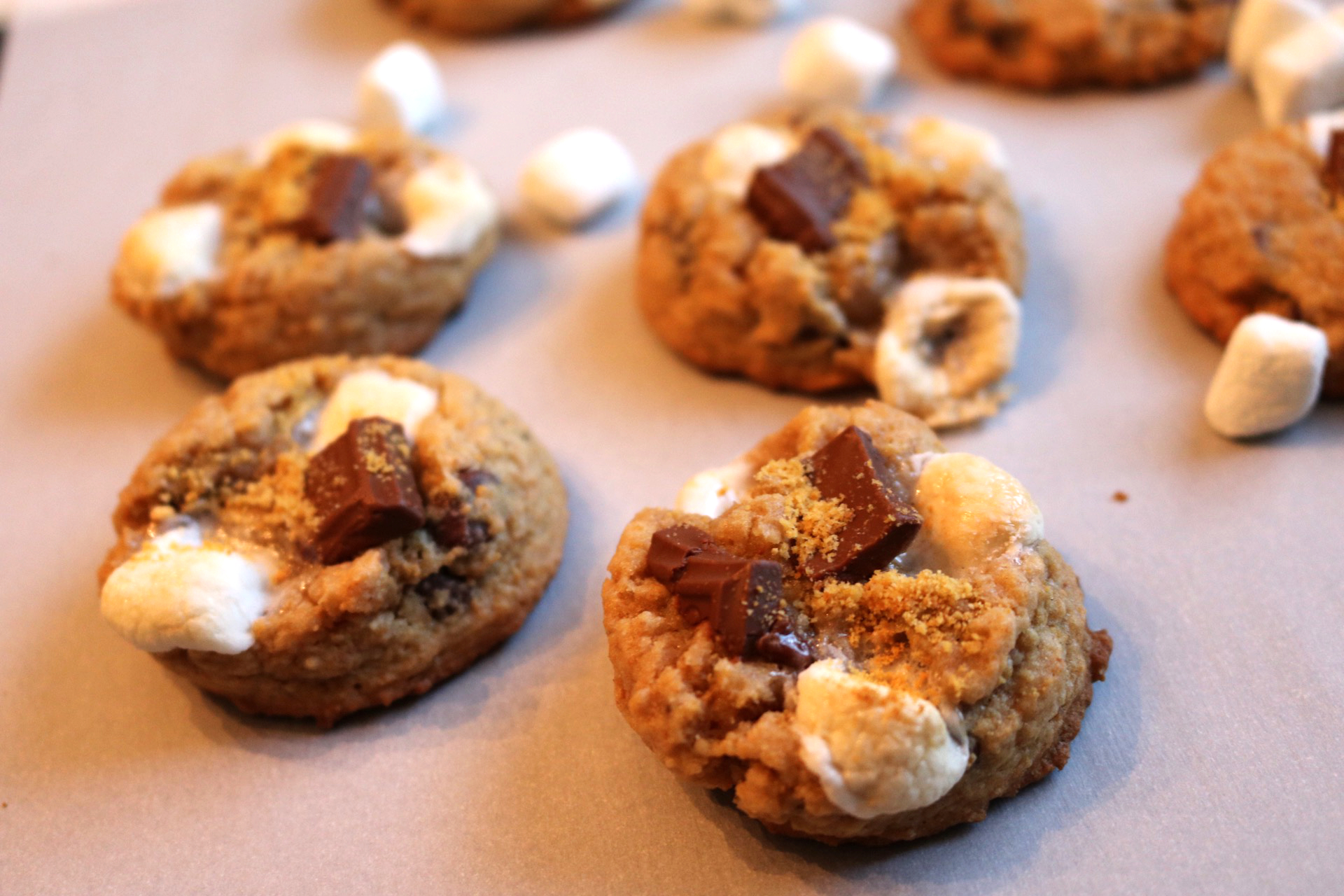 smore cookie wide