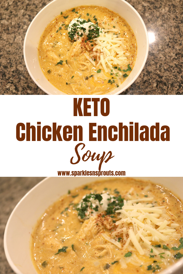 KETO Chicken Enchilada Soup