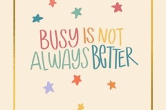 busy-not-always-better