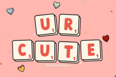 u-r-cute-scrabble