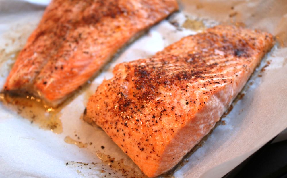 simple salmon = delicious
