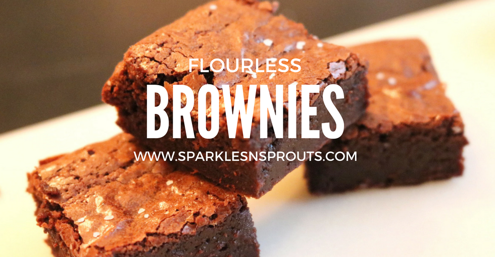 no flour needed in these brownies