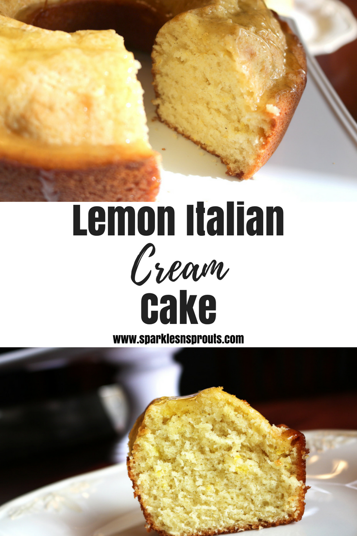Lemon Italian Cream Cake