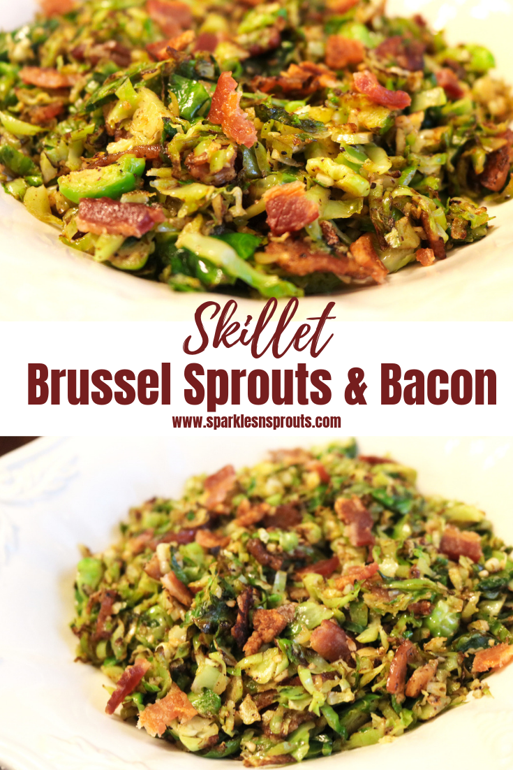 Skillet Brussels Sprouts and Bacon